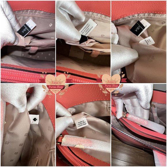 ✅❤️✅❤️SOLD❤️✅❤️✅🧡Kate Spade NY Leather 3 Compartment Tote Purse🧡 - Picture 10 of 17
